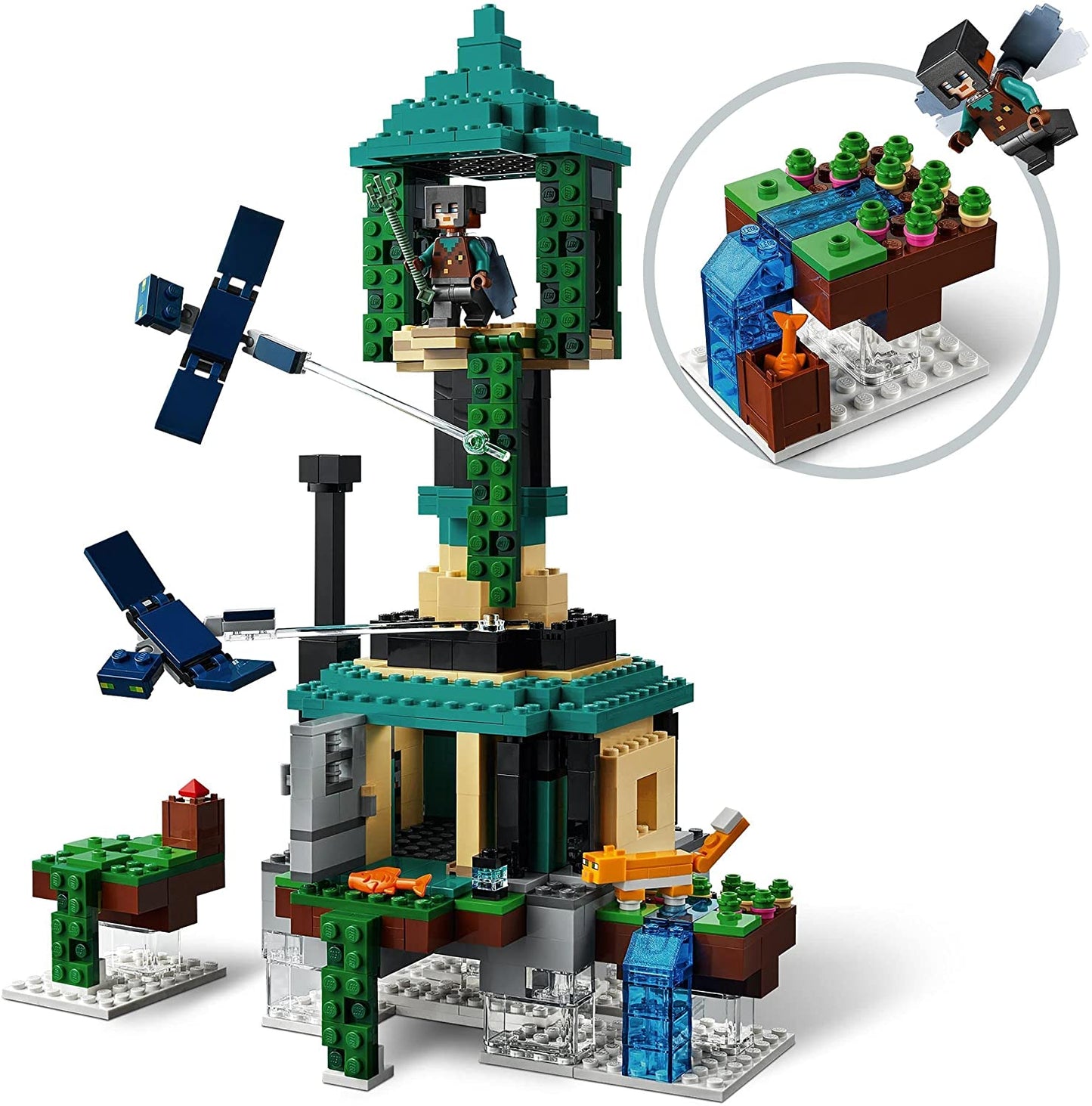 Lego minecraft turnul de telecomunicatii 21173