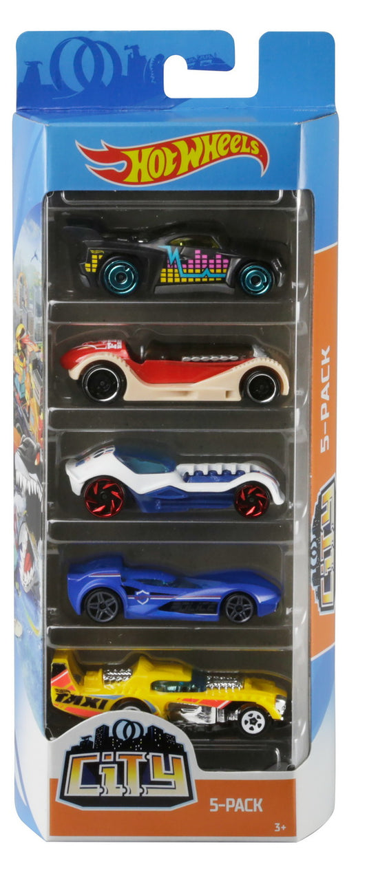 Set 5 masini hot wheels city sport