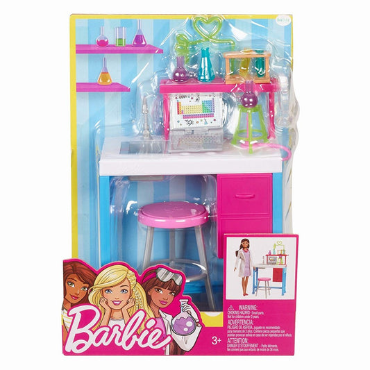 Set de joaca barbie mobilier laboratorul de chimie