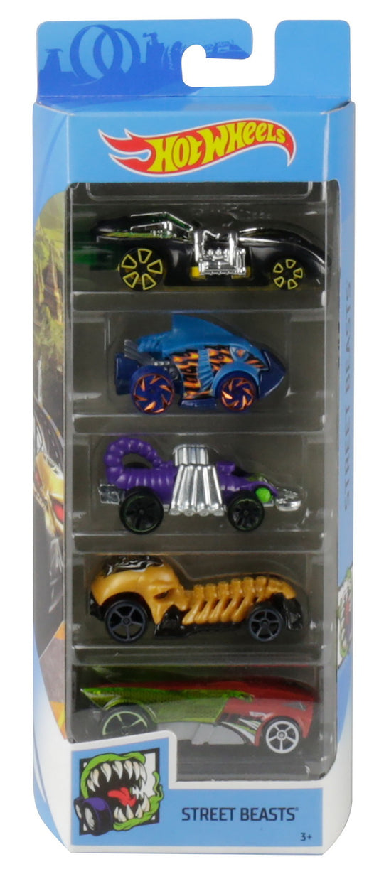 Set 5 masini hot wheels street beats