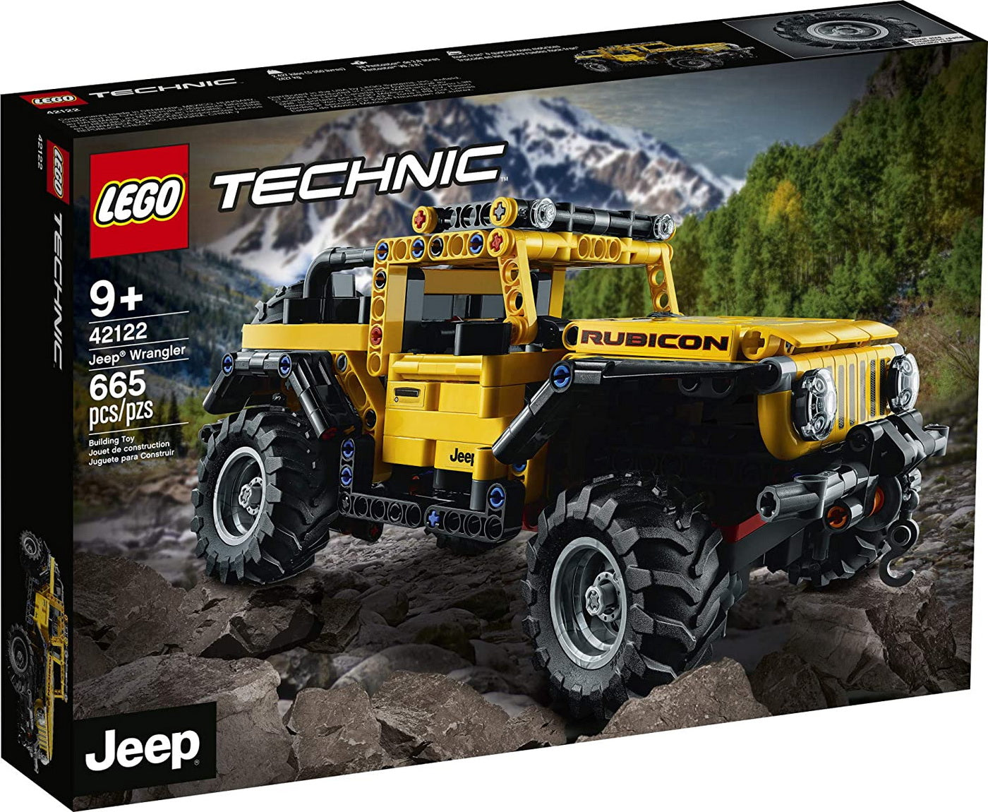 Lego technic jeep wrangler 42122