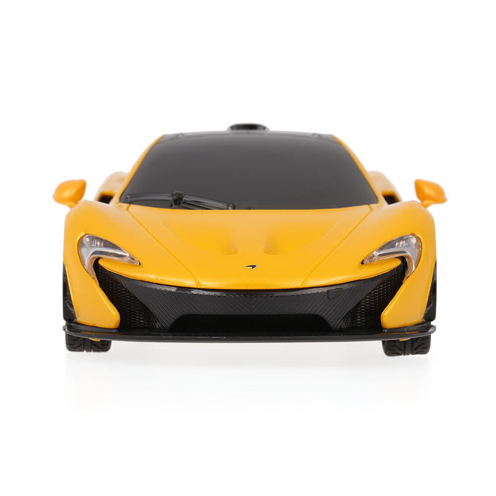 Masina cu telecomanda mclaren p1  galben scara 1 la 24