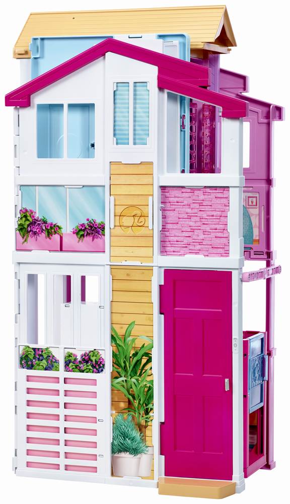 Casa barbie fabuloasa cu 3 etaje