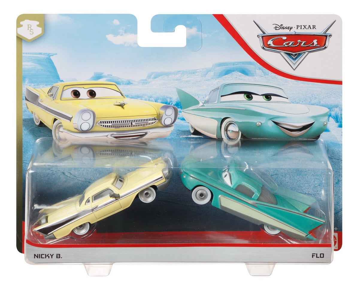 Cars3 set 2 masinute metalice nicky b si flo