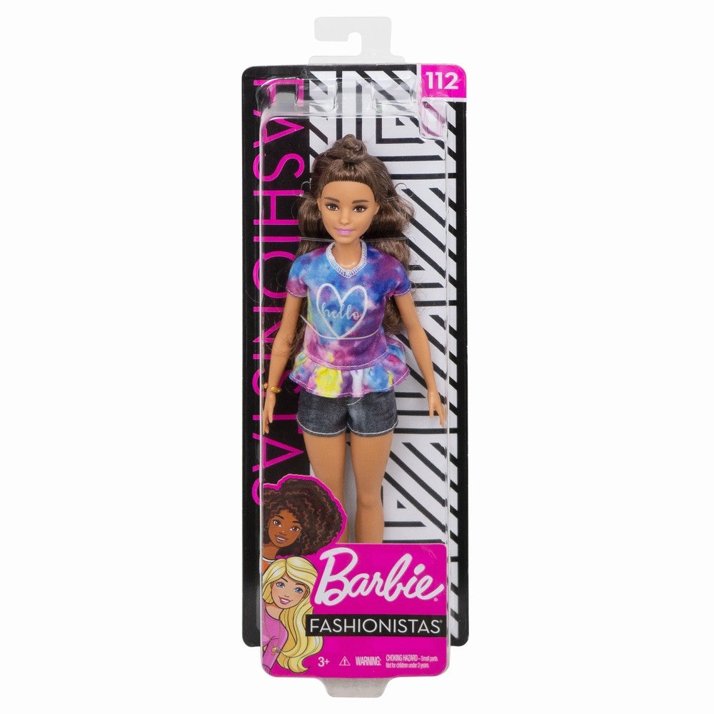 Papusa barbie fashionista adolescenta bruneta