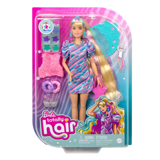 Barbie totally hair papusa barbie blonda