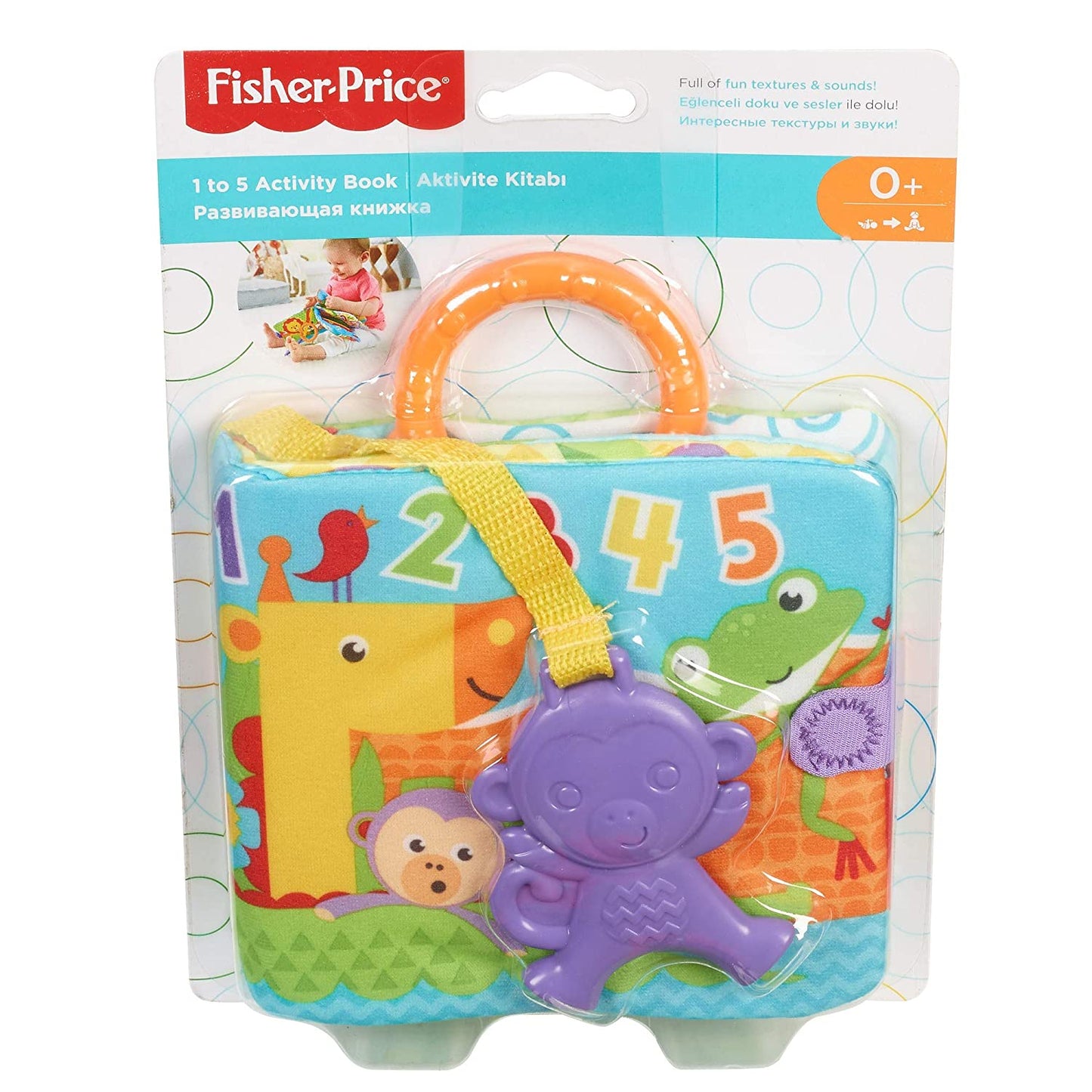 Fisher price carticica cu numere si activitati