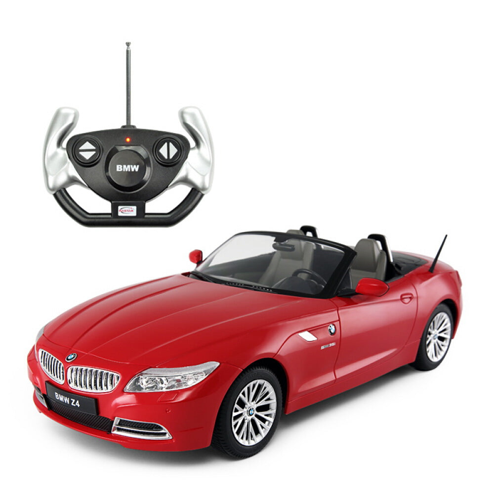 Masina cu telecomanda bmw z4 rosu cu scara 1 la 12