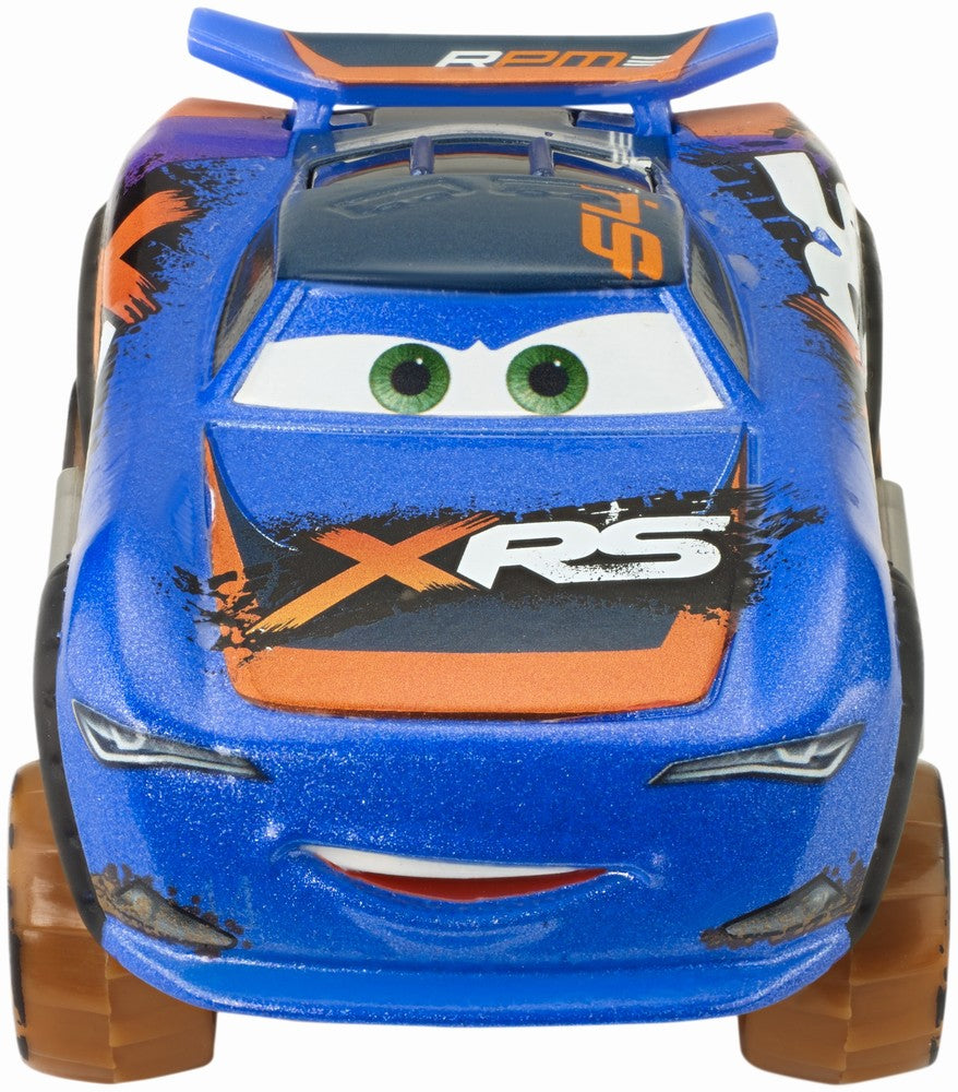 Cars xrs mud personaje principale barry depedal