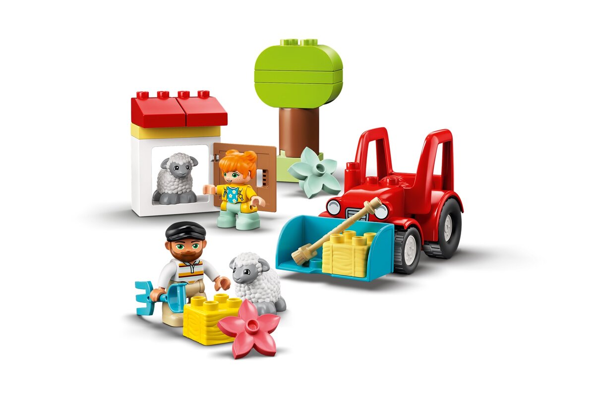 Lego duplo  tractor agricol si ingrijirea animalelor 10950