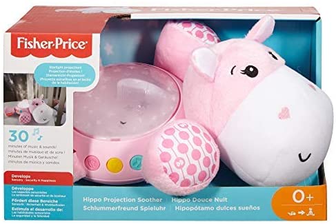 Fisher price proiector hipopotam roz