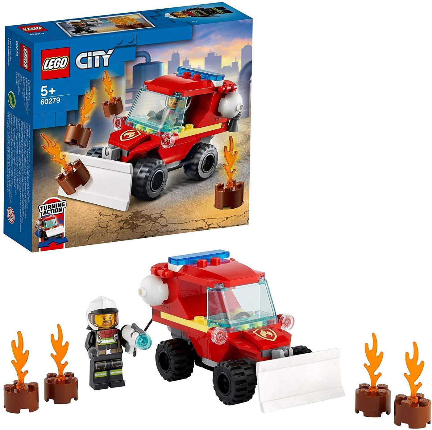 Lego city  camion de pompieri 60279