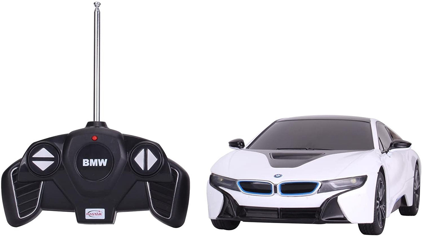 Masina cu telecomanda bmw i8 scara 1 la 18