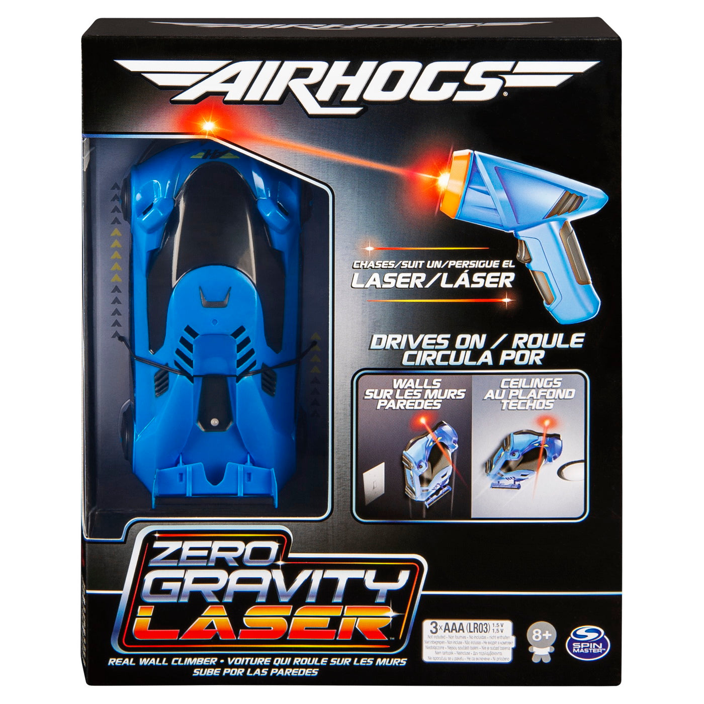 Airhogs masina zero gravity albastra