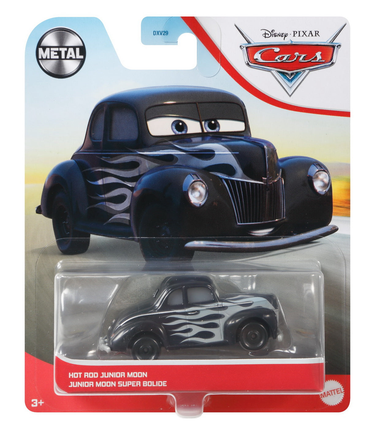 Masinuta metalica cars3 personajul hot rod junior moon