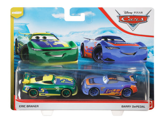 Cars3 set 2 masinute metalice eric braker si barry depedal