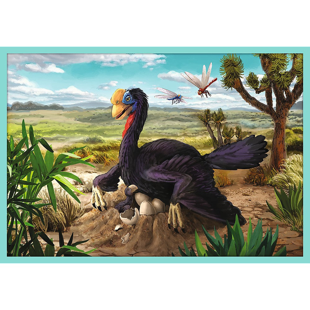 Puzzle trefl 10in1 lumea dinozaurilor