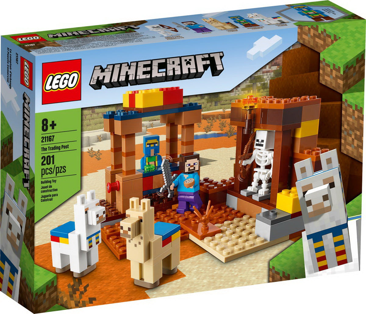 Lego minecraft punctul comercial 21167