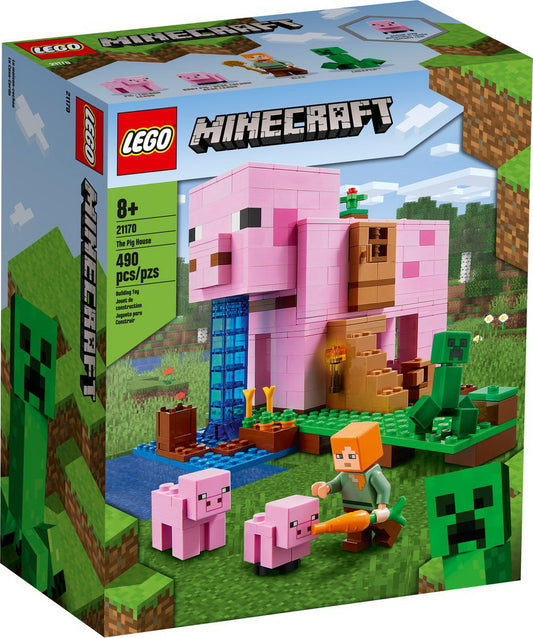 Lego minecraft casa purcelusilor 21170