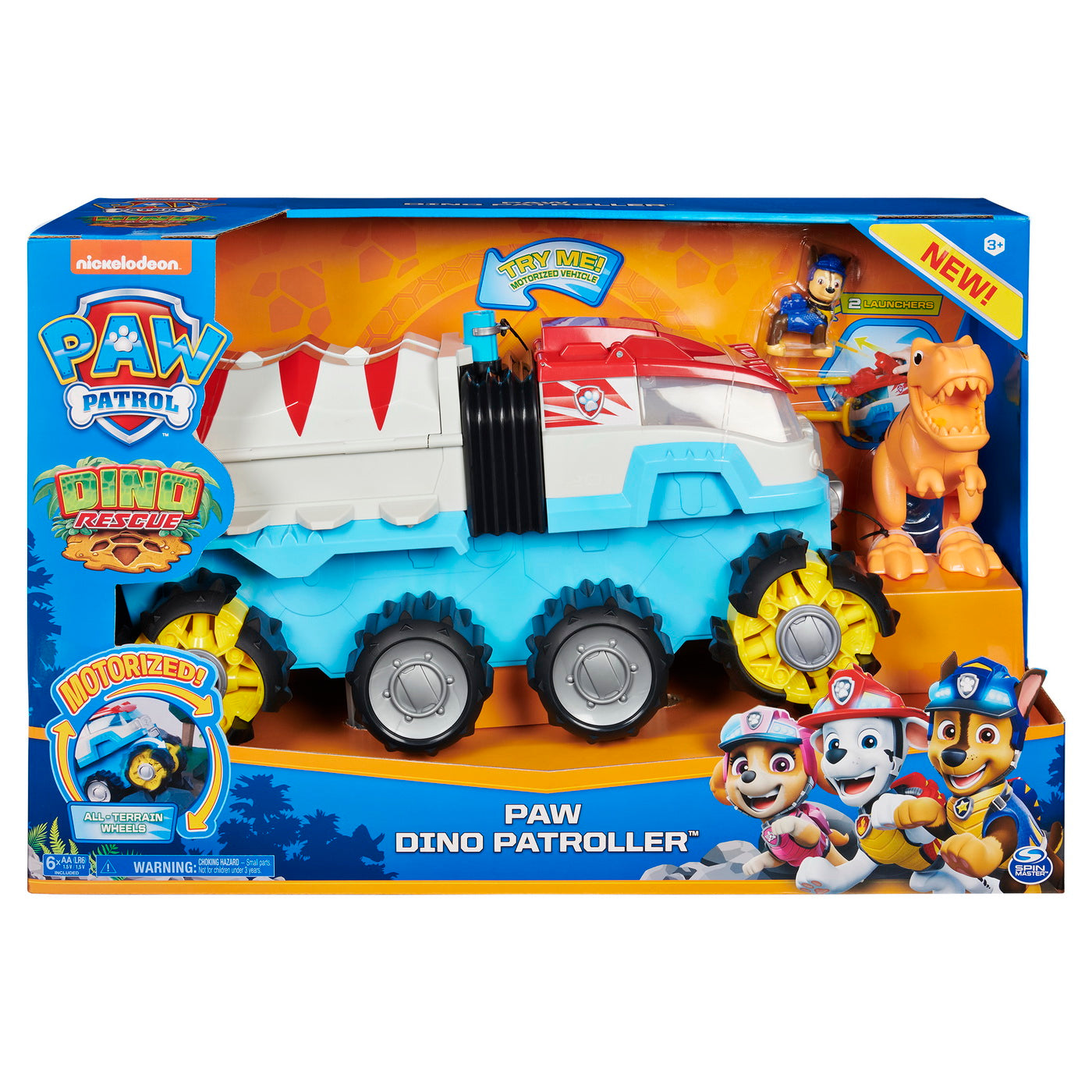 Patrula catelusilor vehicul de patrulare dino patroller motorizat