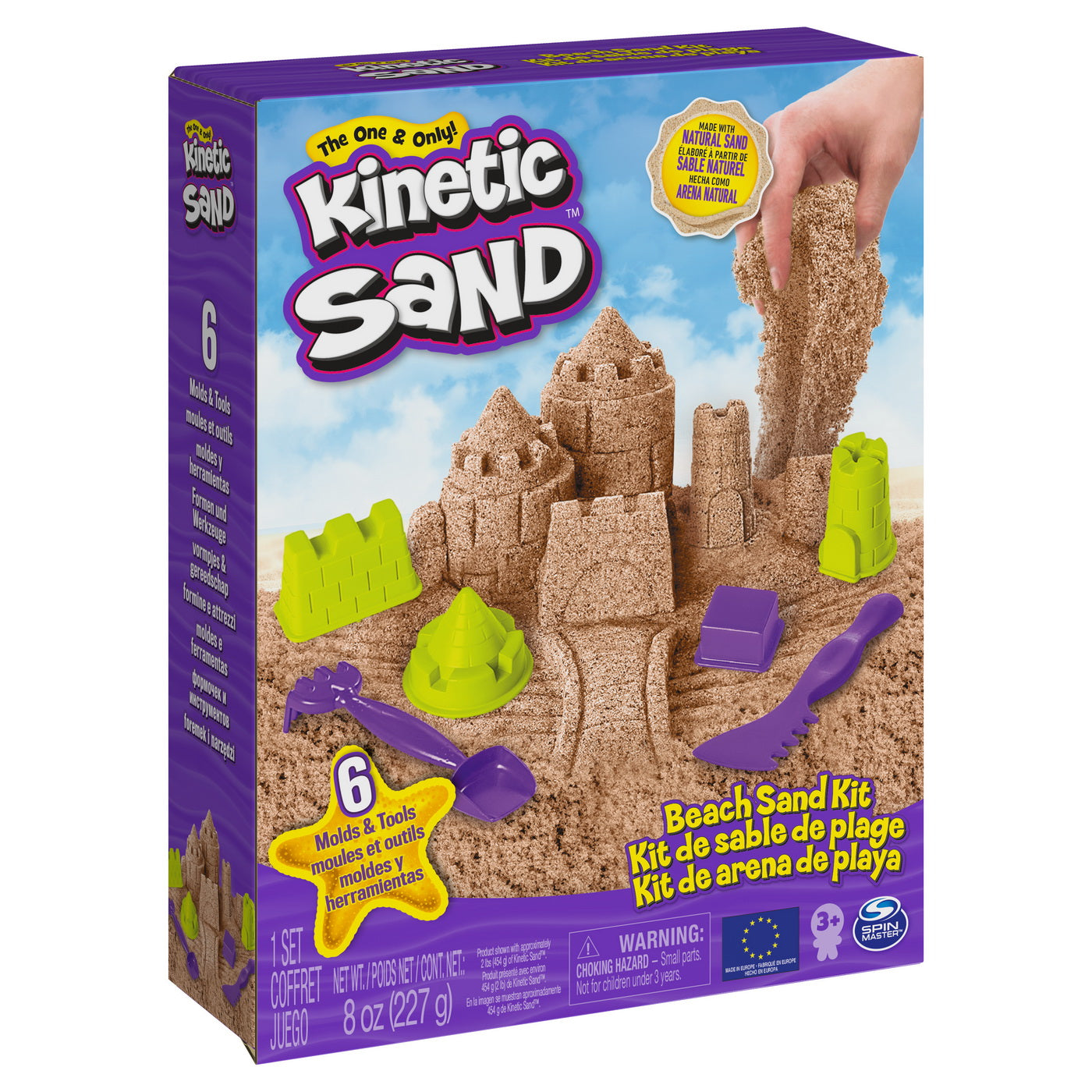 Set kinetic sand o zi la plaja