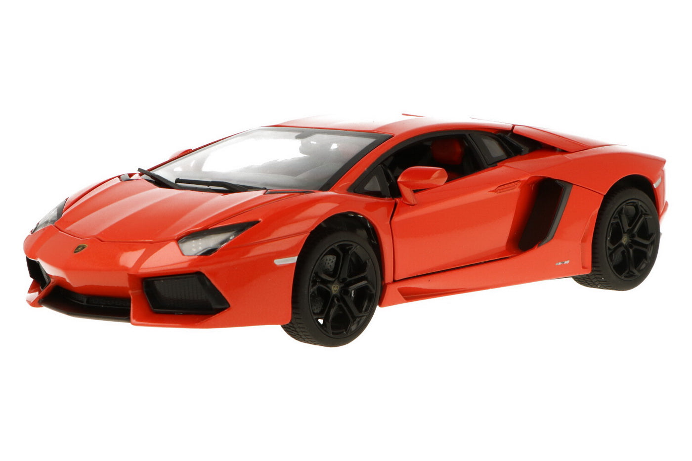 Masinuta metalica lamborghini aventador lp700 portocaliu scara 1 la 18