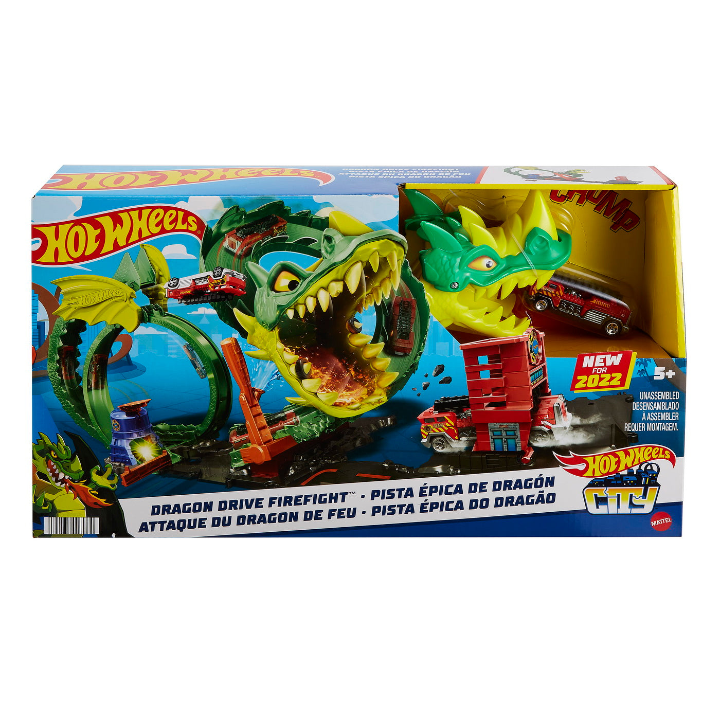 Hot wheels city cursa dragonului