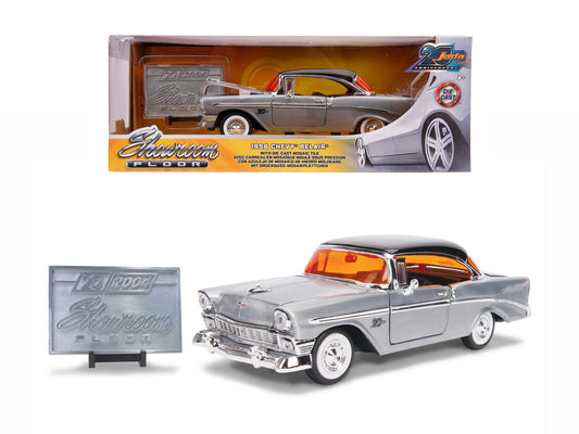 Macheta metalica chevy bel air 1956 scara 1 la 24