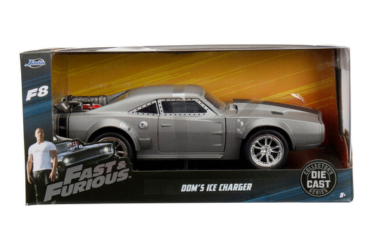 Masinuta fast and furious ff8 dom's ice charger scara 1:24