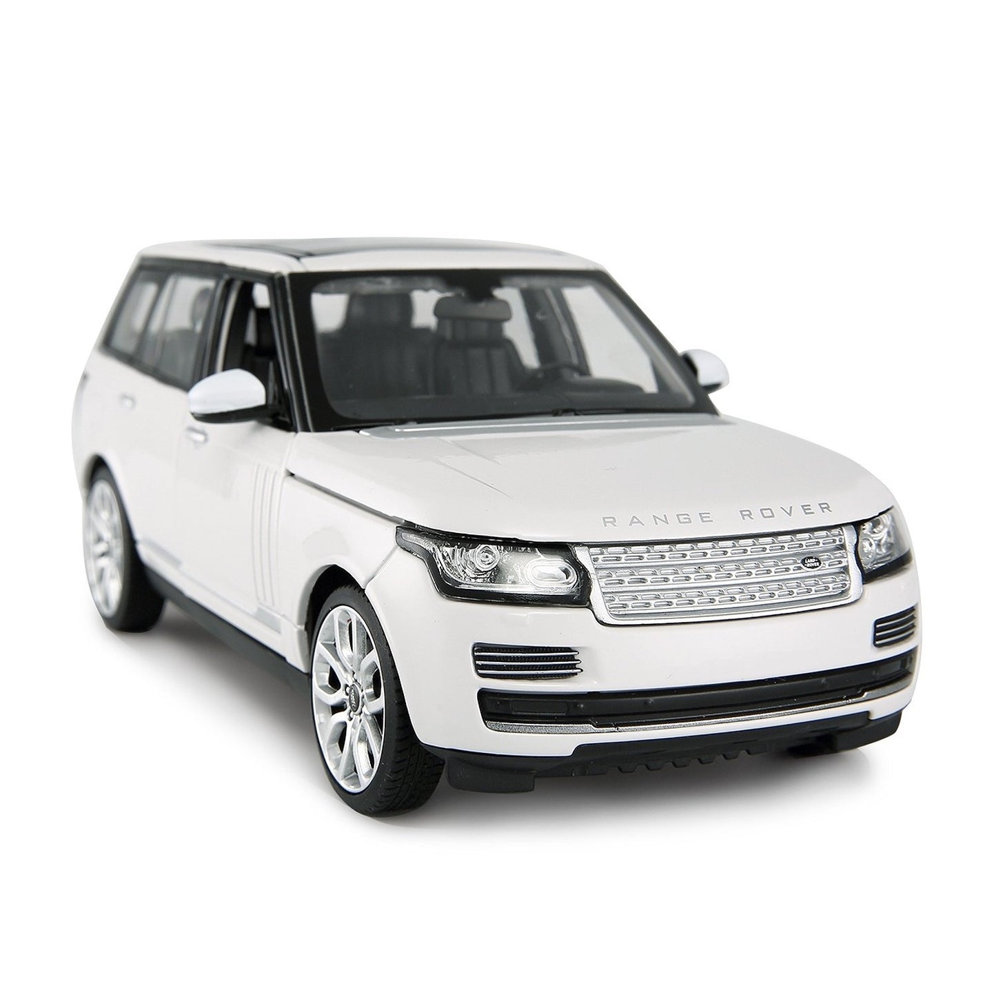 Masinuta metalica range rover alb scara 1 la 24