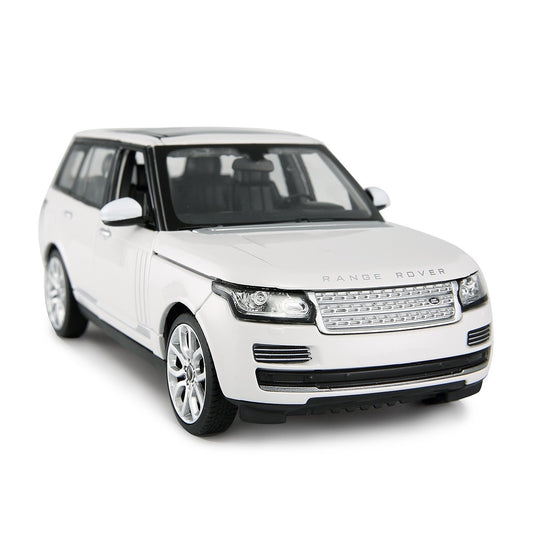 Masinuta metalica range rover alb scara 1 la 24