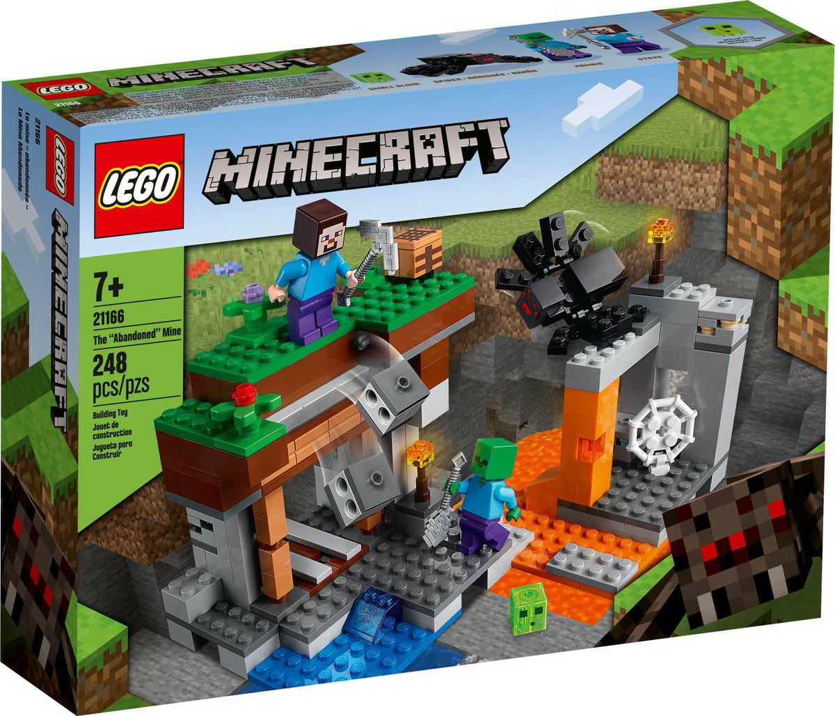 Lego minecraft mina abandonata 21166