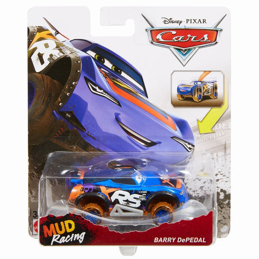 Cars xrs mud personaje principale barry depedal