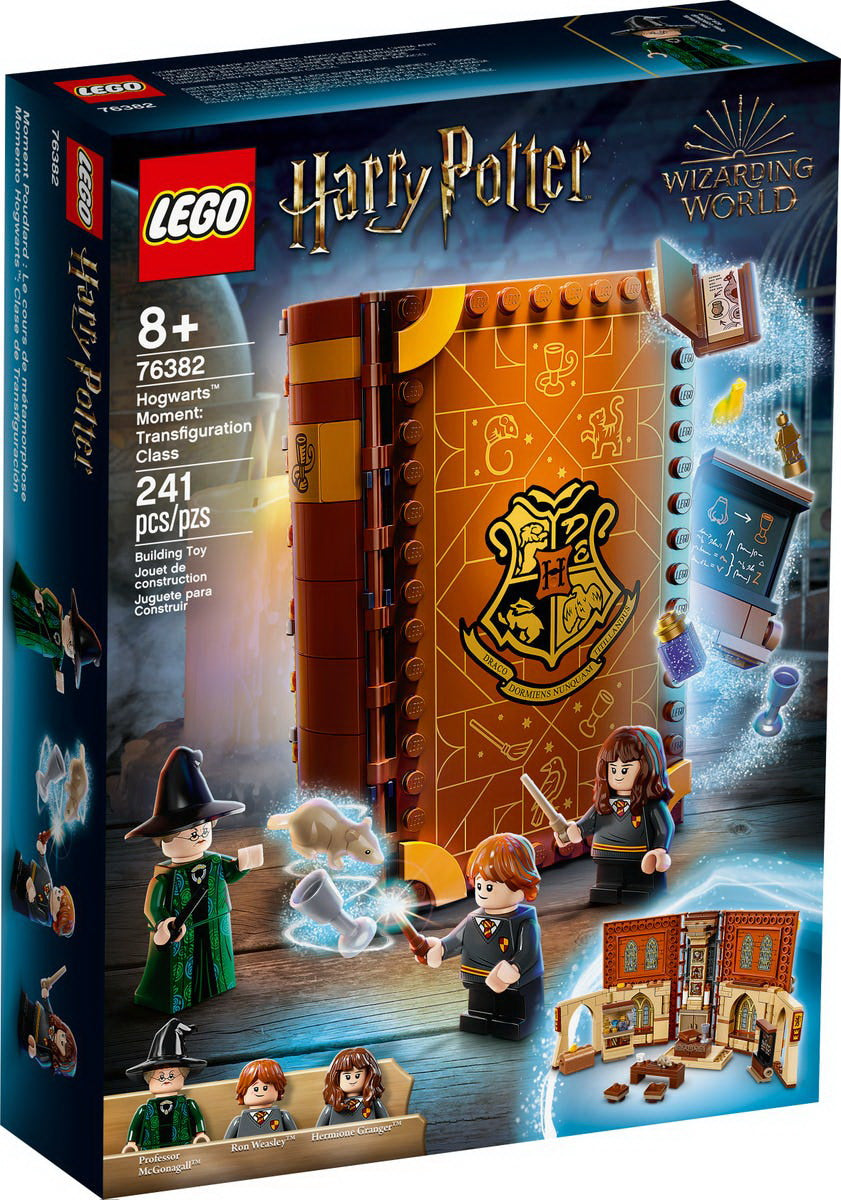 Lego harry potter  moment hogwarts: lectia de transfigurare 76382