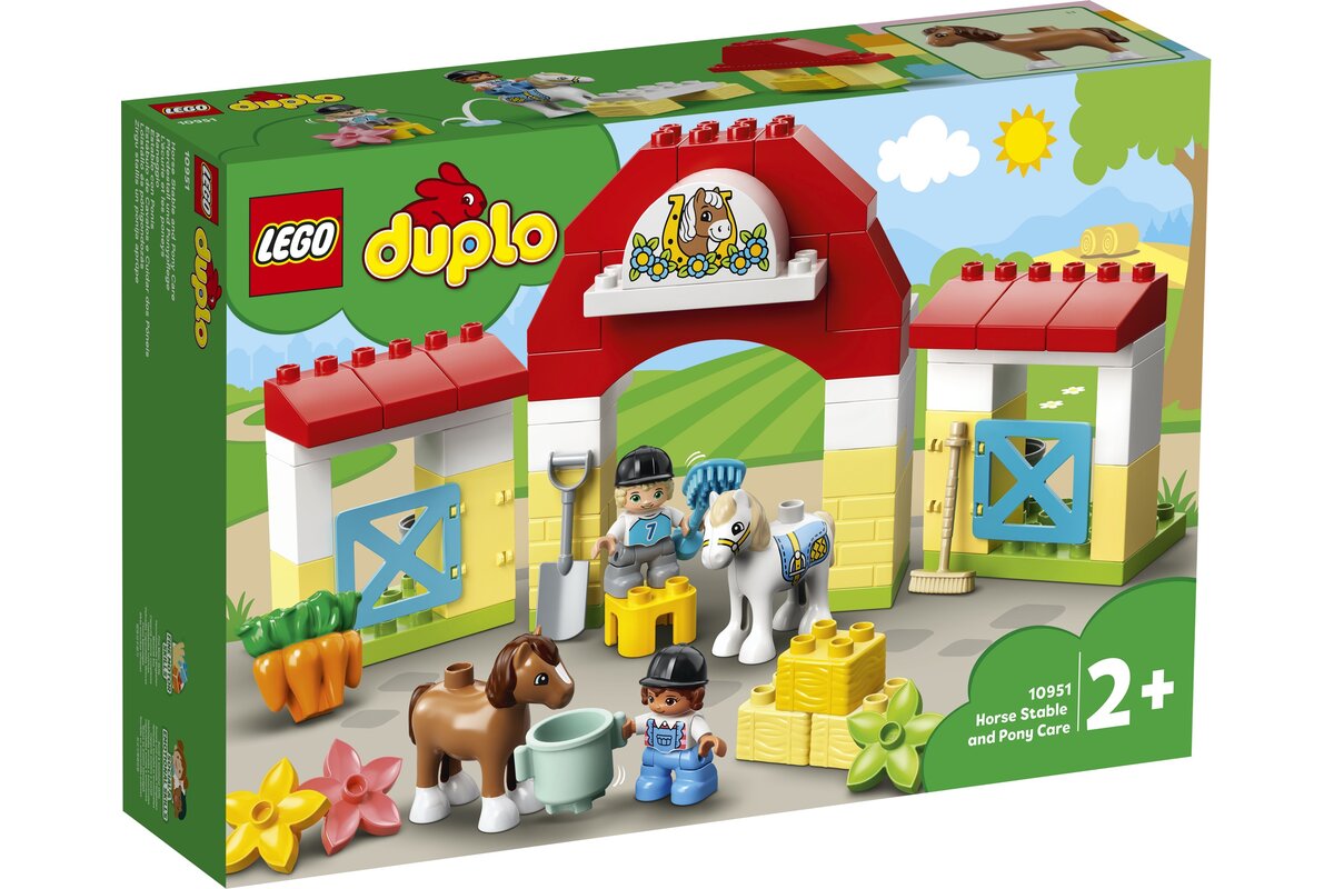 Lego duplo  grajd pentru cai si ingrijirea poneilor 10951