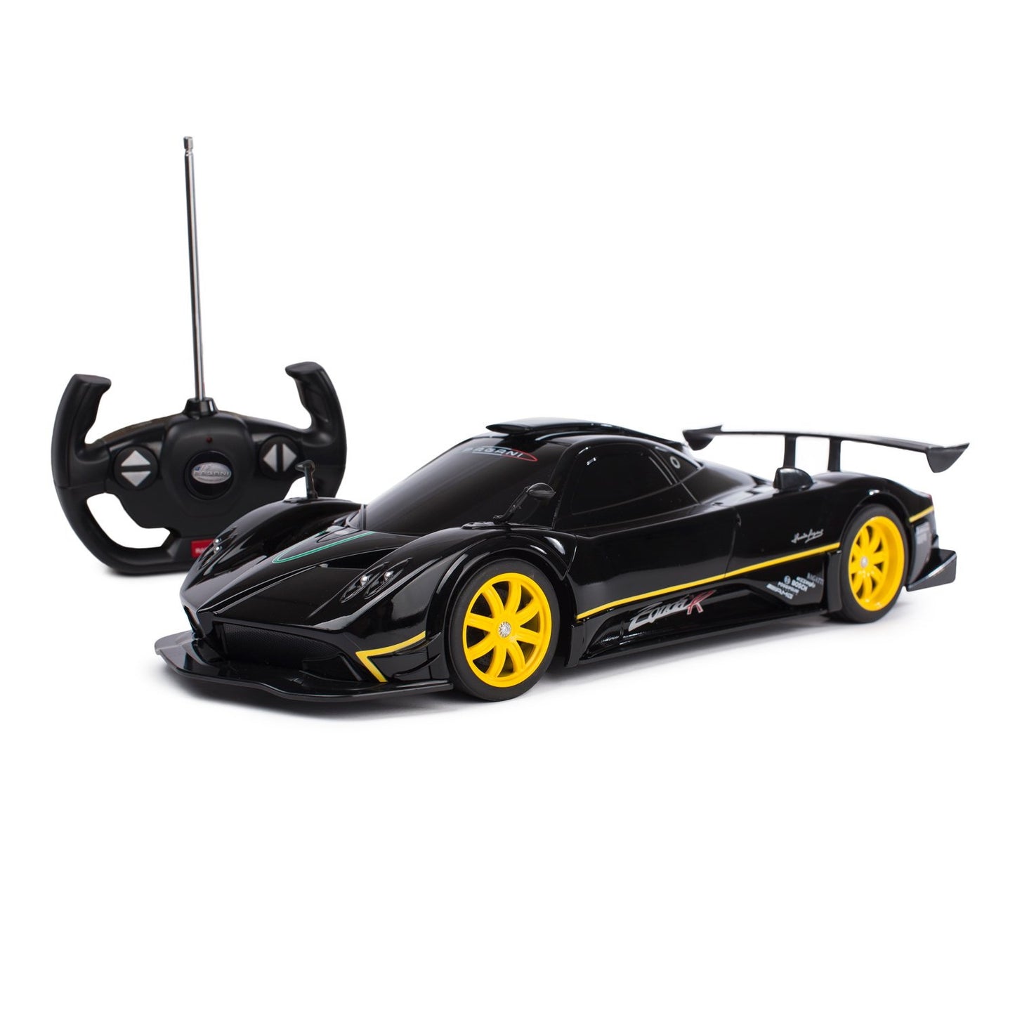 Masina cu telecomanda pagani zonda r negru cu scara 1 la 14