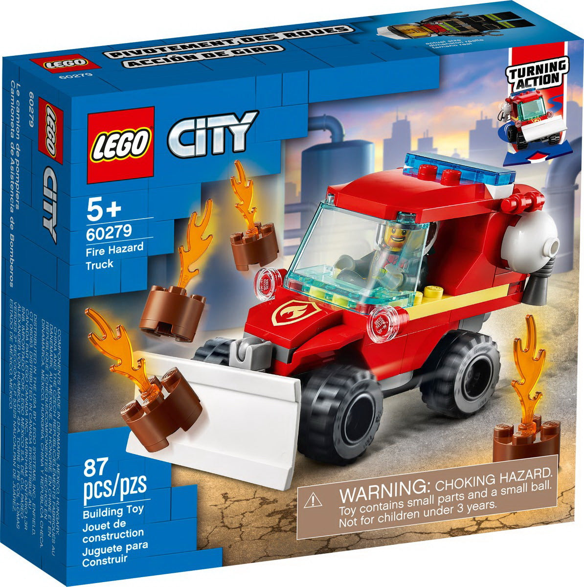 Lego city  camion de pompieri 60279