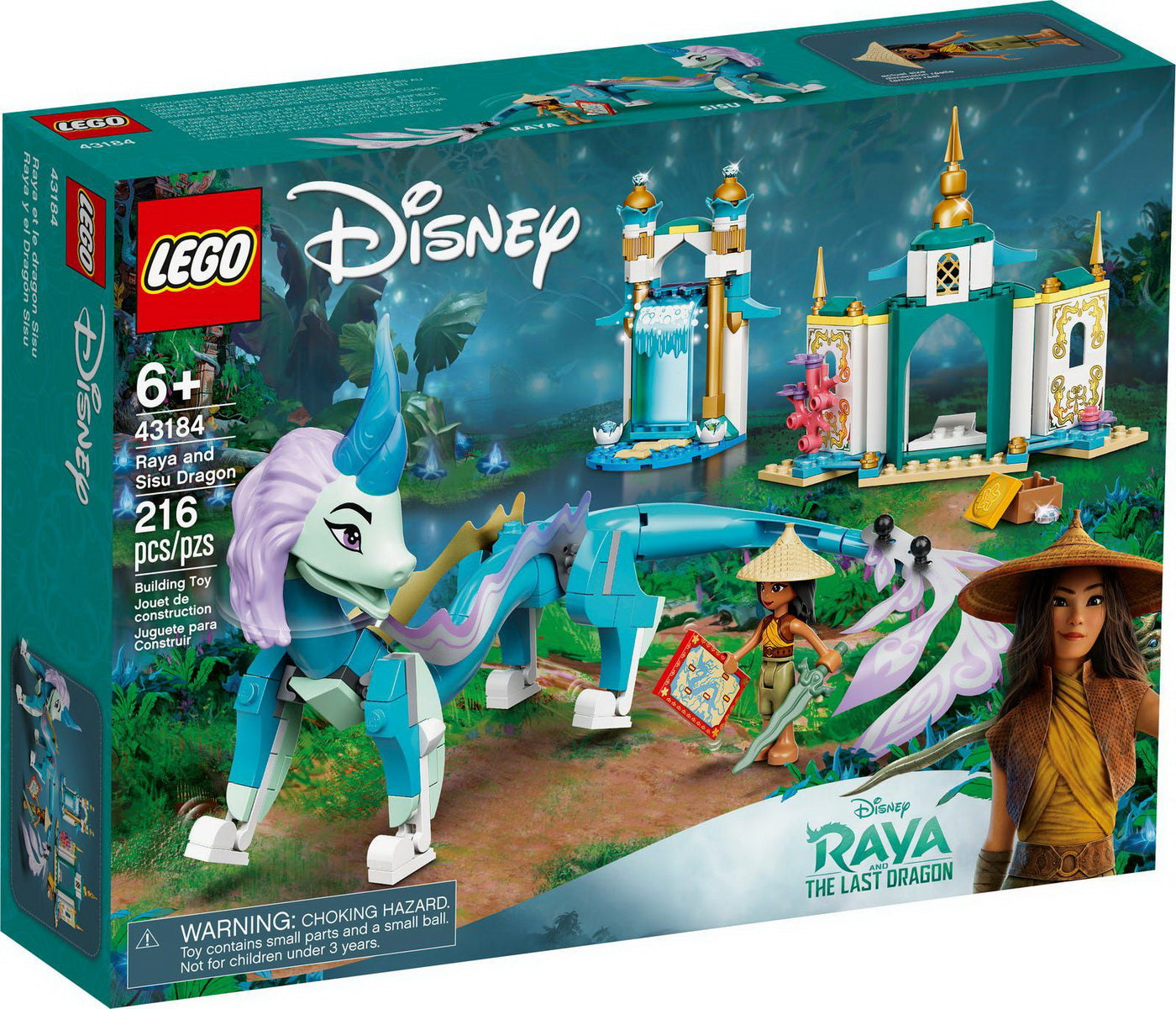 Lego disney  raya si dragonul sisu 43184