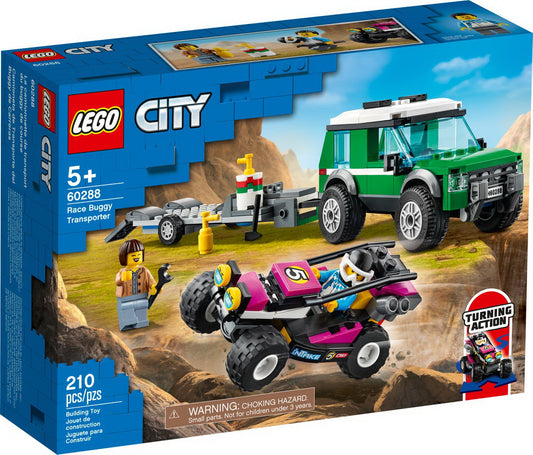 Lego city  transportor de automobile de curse 60288