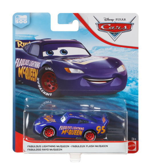 Masinuta metalica cars3 personajul fabulosul fulger mcqueen