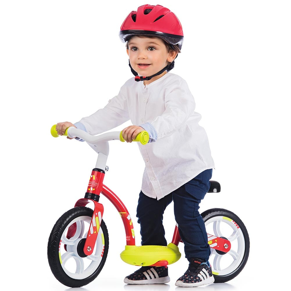 Bicicleta fara pedale Smoby Comfort red