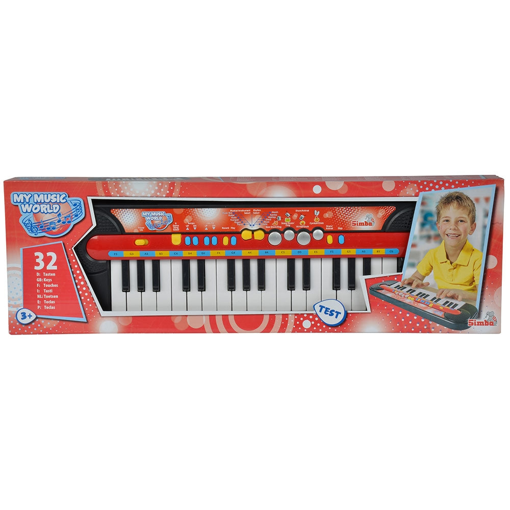 Jucarie Simba Orga My Music World Keyboard cu 32 clape