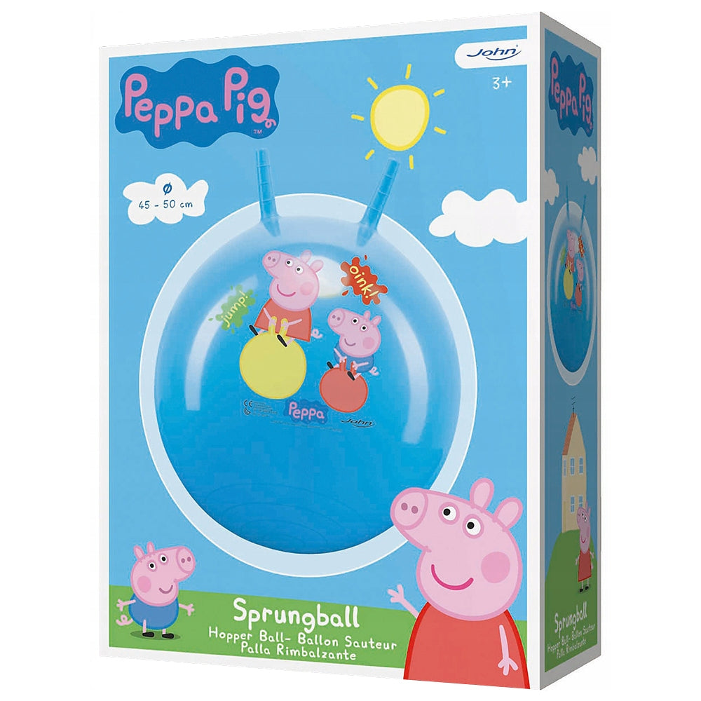 Minge gonflabila pentru sarit John Peppa Pig albastru