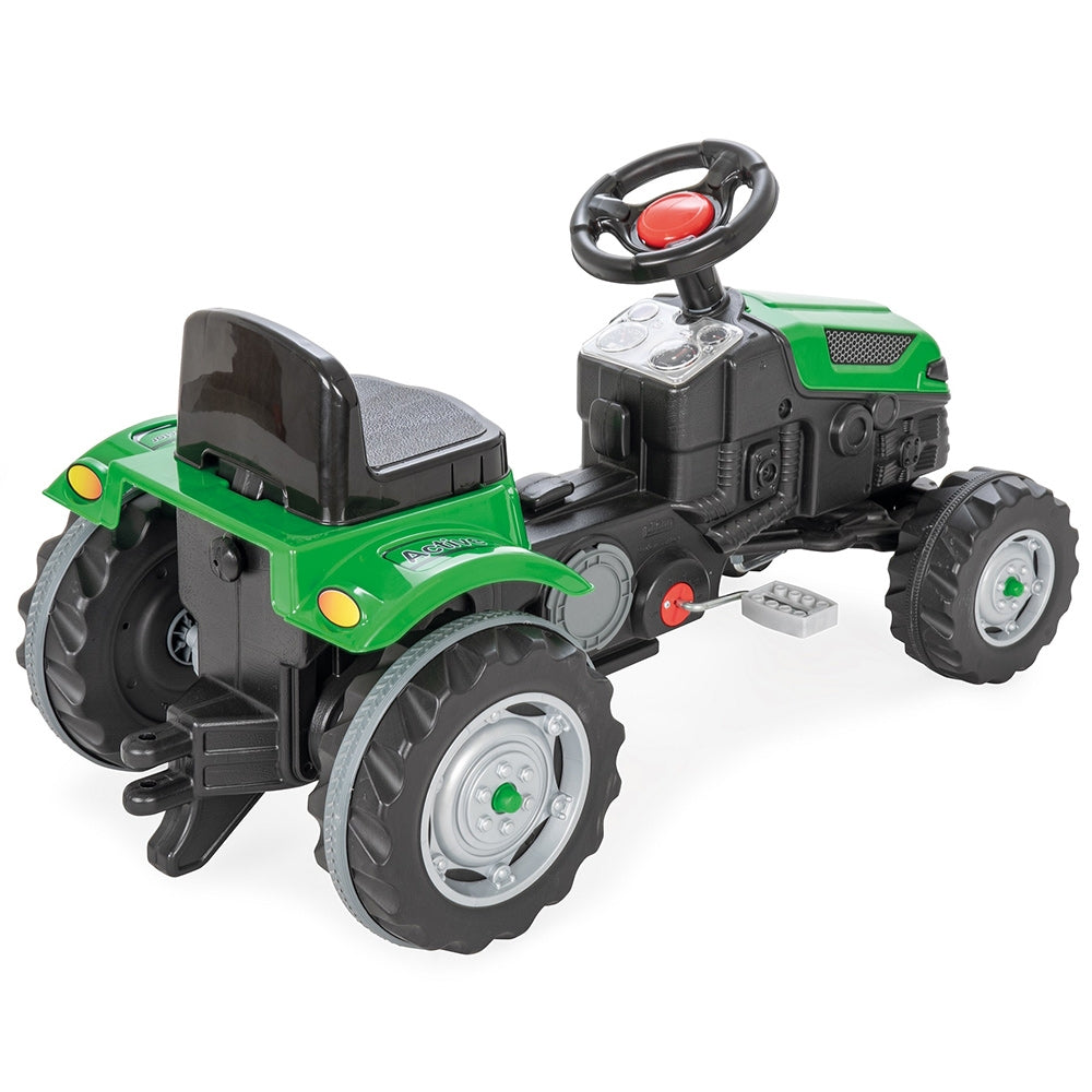 Tractor cu pedale Pilsan Active verde 07-314