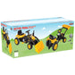 Tractor cu pedale si incarcator Pilsan Active galben 07-315